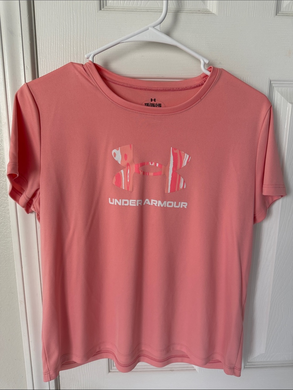 Under Armour Coral Pink Short-Sleeve Performance Tee